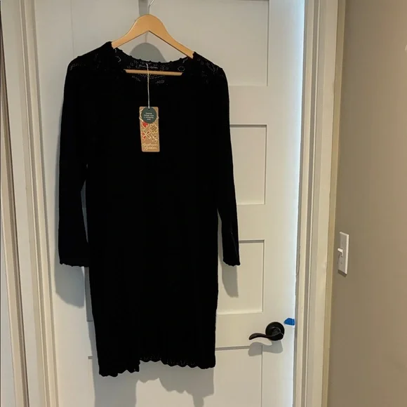 Gudrun Sjoden Black Long Sleeve Dress - Picture 5 of 10